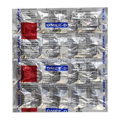 OMEE D Capsule 20's - Ulcer/Reflux/Flatulence-Aaa