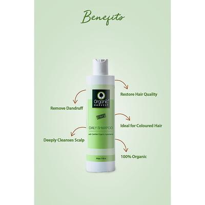Organic Harvest Daily Shampoo 225 gm - Shampoos