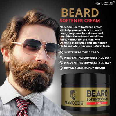 MANCODE Beard Softening Cream- Classic 50 gm - Beard Cream