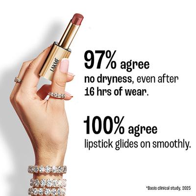 Lakme Unreal 3D Slim Bullet, Matte Finish, Nude Pop, 3.6gm - Lipsticks
