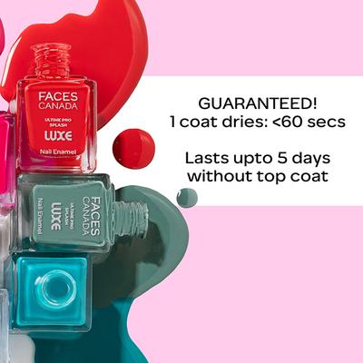 Faces Canada Ultime Pro Splash Luxe Nail Enamel - First Date (L57) 12 ml - Nail Polish