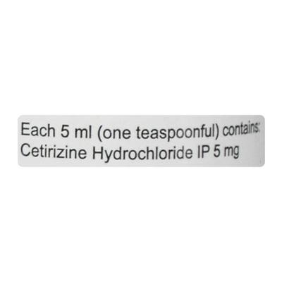 Allercet Syrup 60ml - Allergies-Ant