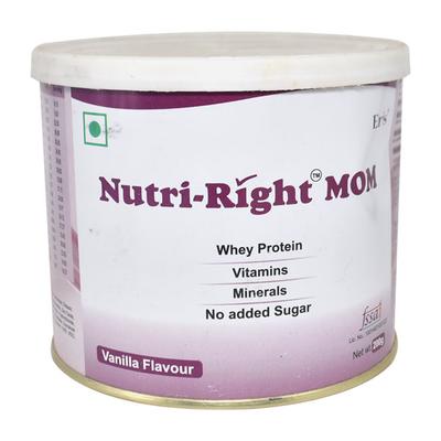 Nutriright Mom Vanilla Flavour Powder 200gm - Supplements-Vam