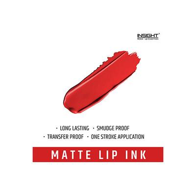 Insight Cosmetics Matte Lip Ink-Cherry Bomb 4gm - Liquid Lipsticks