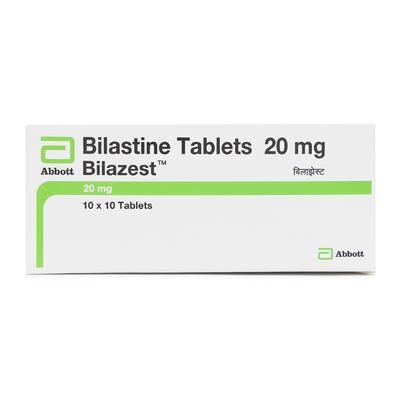 BILAZEST 20mg Tablet 10's - Allergies-Ant