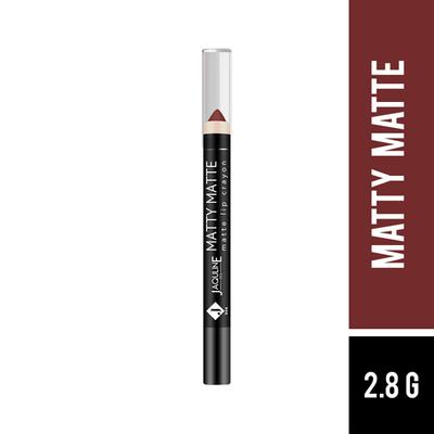 Jaquline USA Matty Matte Lip Crayon Rule Breaker 7 2.8 gm - Lip Crayons