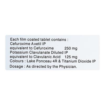 Cetil CV 250 Tablet 10'S - Bacterial Infections-Cep