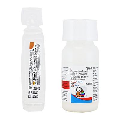 Foloup CV 50/31.25mg Dry Syrup 30ml - Bacterial Infections-Cep