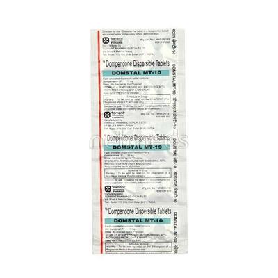 Domstal MT 10mg Tablet 10'S - Vomitting/Emesis-Ant