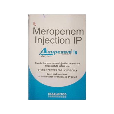 Acupenem 1gm Injection 1'S - Bacterial Infections-OBL