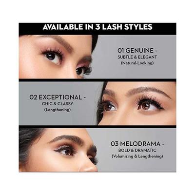 Sugar Cosmetics Maximeyes Drama Magnetic Eyelashes And Eyeliner 03 Melodrama 3 ml - Eyeliners