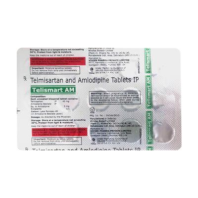 TELISMART AM Tablet 15's - Hypertension-Ana
