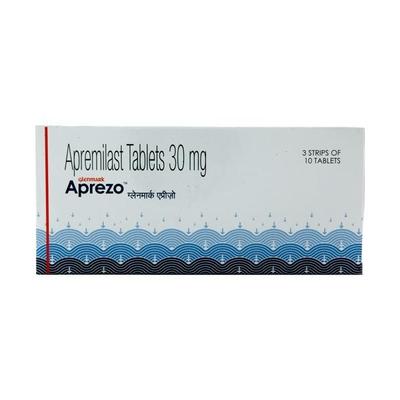 Aprezo 30mg Tablet 10'S - Psoriasis/Seborrhea/Ichthyosis-Pso