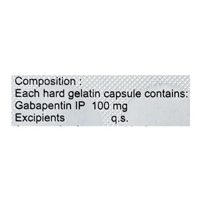 Acegaba 100mg Capsule 10'S - Neuropathic Pain-Dru
