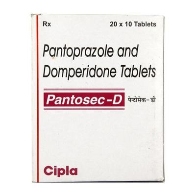 Pantosec D Tablet 10'S - Ulcer/Reflux/Flatulence-Aaa