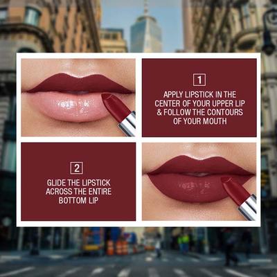 Maybelline New York Color Sensational Creamy Matte Lipstick,607 Red Dy Red 1's - Lipsticks