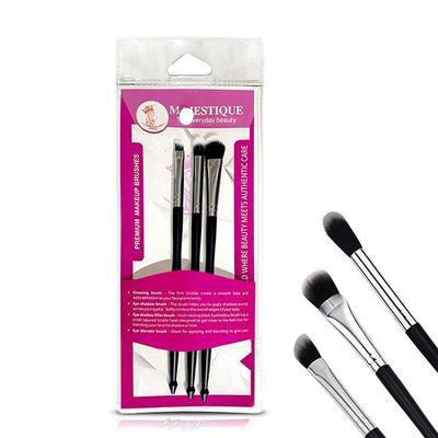 Majestique premium makeup brushes 3pcs 1's - Face Brush