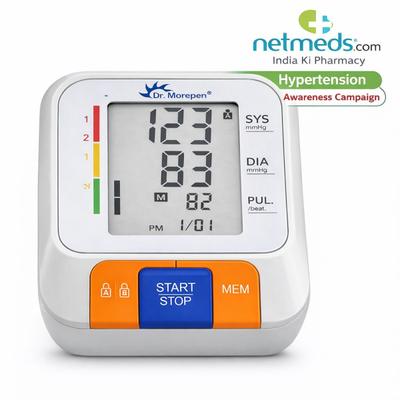 Dr. Morepen Blood Pressure Monitor Fully Automatic (BP-15) 1's - Blood Pressure Monitor Device
