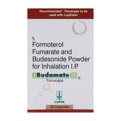 Budamate 400 Transcap 30'S - Asthma/COPD-Ast