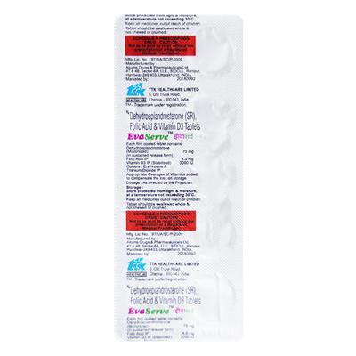 Evaserve Tablet 10'S - Supplements-Vam