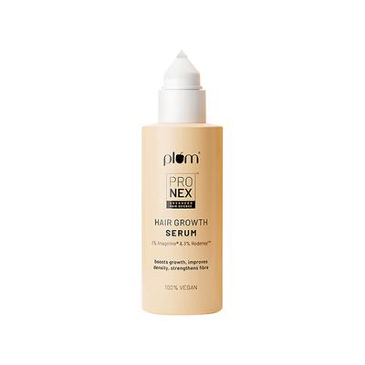 Plum ProNexTM Hair Growth Serum with Kerascalp, Redensyl, Anageline - Boosts Hair Growth 50 ml - Hair Serums