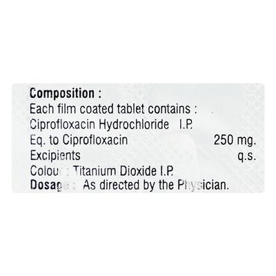 CEFLOX 250mg Tablet 10's - Bacterial Infections-Qui