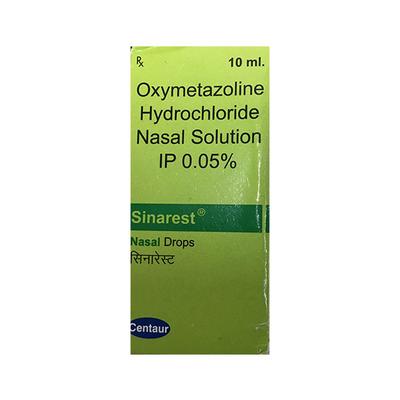 SINAREST Nasal Drops 10ml - Nasal Congestion-Nas