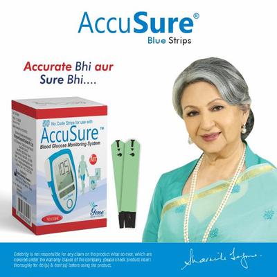 AccuSure Fora Blood Glucose Test Strips 50's - Blood Glucose Monitors/Test Strips