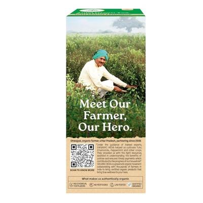 Organic India Tulsi Green Tea Sweet Lemon Sachets (Pack of 25 x 1.8 g) 45 g - Teas