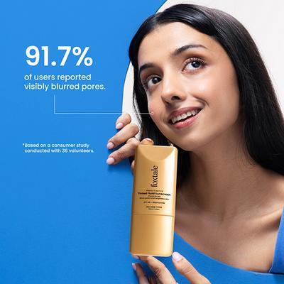 Foxtale Perfect Match Tinted Fluid Susncreen (Caramel) 50 ml - Body Sunscreen