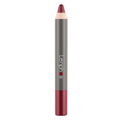 Lenphor Matt Show-Off Lip Crayon Wine Nude 2.8 Gm - Lip Crayons