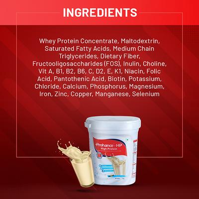 PROHANCE HP VANILLA Powder 400gm - Supplements-Sup