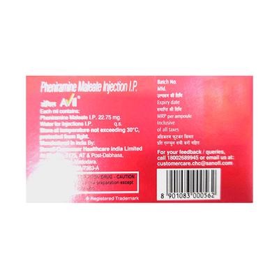 Avil Injection 2ml - Allergies-Ant