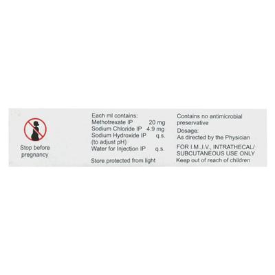 Folitrax 20mg Injection 1ml - Cancer Oncology-Cyt