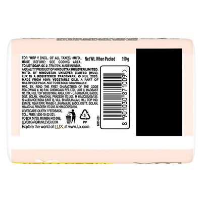 LUX Velvet Glow Buy 4 Get 1 Free Offer Jasmine & Vitamin E Bathing Soap For Glowing Skin Beauty Soaps 750 gm - Soaps