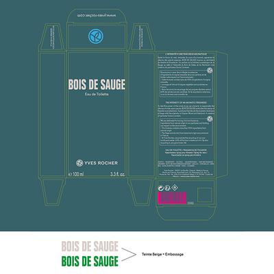 Yves Rocher Bois De Sauge Eau De Toilette 100 ml - Men Perfumes (Edt/Edp)