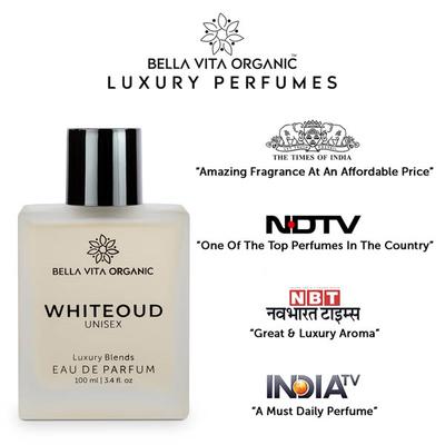 Bella Vita Organic White Oud Perfume And Soft Oudh Long Lasting Fragrance 100 ml - Perfumes (Edt/Edp)
