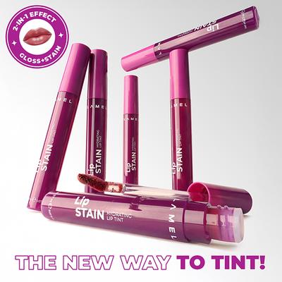 Lamel Lip Stain Hydrating Lip Tint 02 Passion 2.7 gm - Lip Stains & Tints