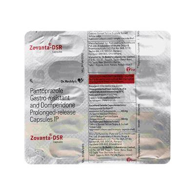ZOVANTA DSR Capsule 15's - Ulcer/Reflux/Flatulence-Aaa