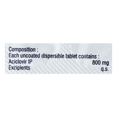 Herpikind 800mg Tablet 10'S - Viral infections-Ant
