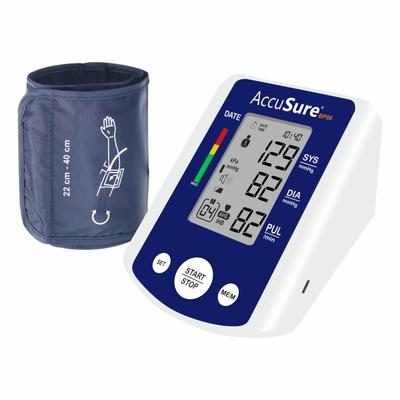 AccuSure Automatic Digital Blood Pressure Monitor - Grey (BP09) 1's - Blood Pressure Monitor Device