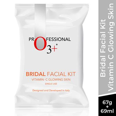 Professional O3+ Bridal Facial Kit - Vitamin C Glowing Skin 1's - Face Packs