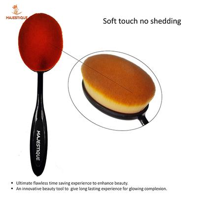 Majestique Premium Box Set Of Oval Makeup Brushes 155gm 10's - Face Brush