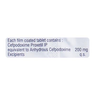 Gudcef 200mg Tablet 10'S - Bacterial Infections-Cep
