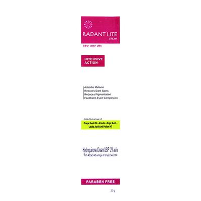 RADANT LITE Cream 20gm - Hyperpigmentation-Oth