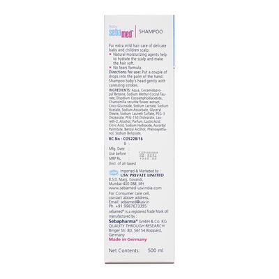 SEBAMED BABY Shampoo 500ml - Baby Shampoo