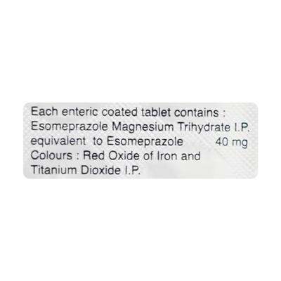 Nexpro 40mg Tablet 15'S - Ulcer/Reflux/Flatulence-Aaa