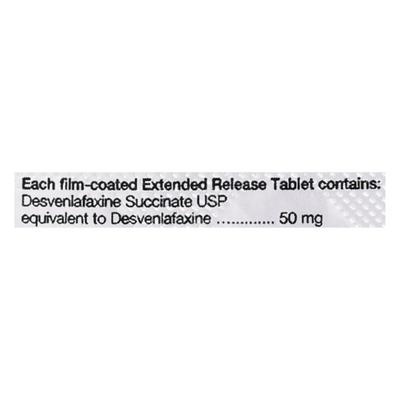 D Venlor 50mg Tablet 10'S - Depression-Ant