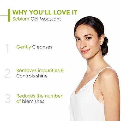 Bioderma Sebium Gel Moussant 45 ml - Face Wash & Cleansers