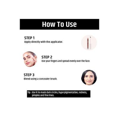 Insight Cosmetics 2X Cover Master Concealer - Rich Tan 6 ml - Concealer